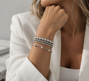 Silver Ball Bracelets