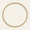 2MM Gold Ball Bracelet