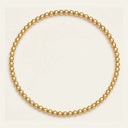 3MM Gold Ball Anklet
