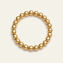 3MM Gold Ball Ring