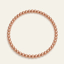 3MM Rose Gold Ball Bracelet