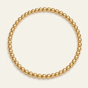 4MM Gold Ball Anklet