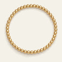 4MM Gold Ball Bracelet