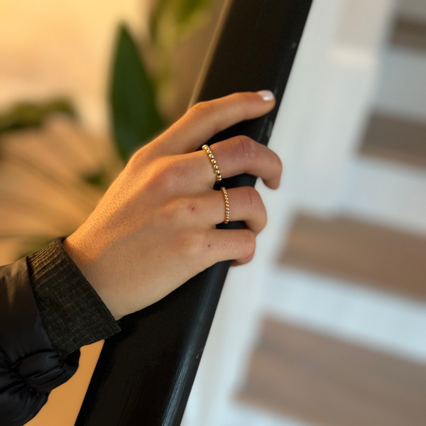 2MM Gold Ball RingN kylar mack