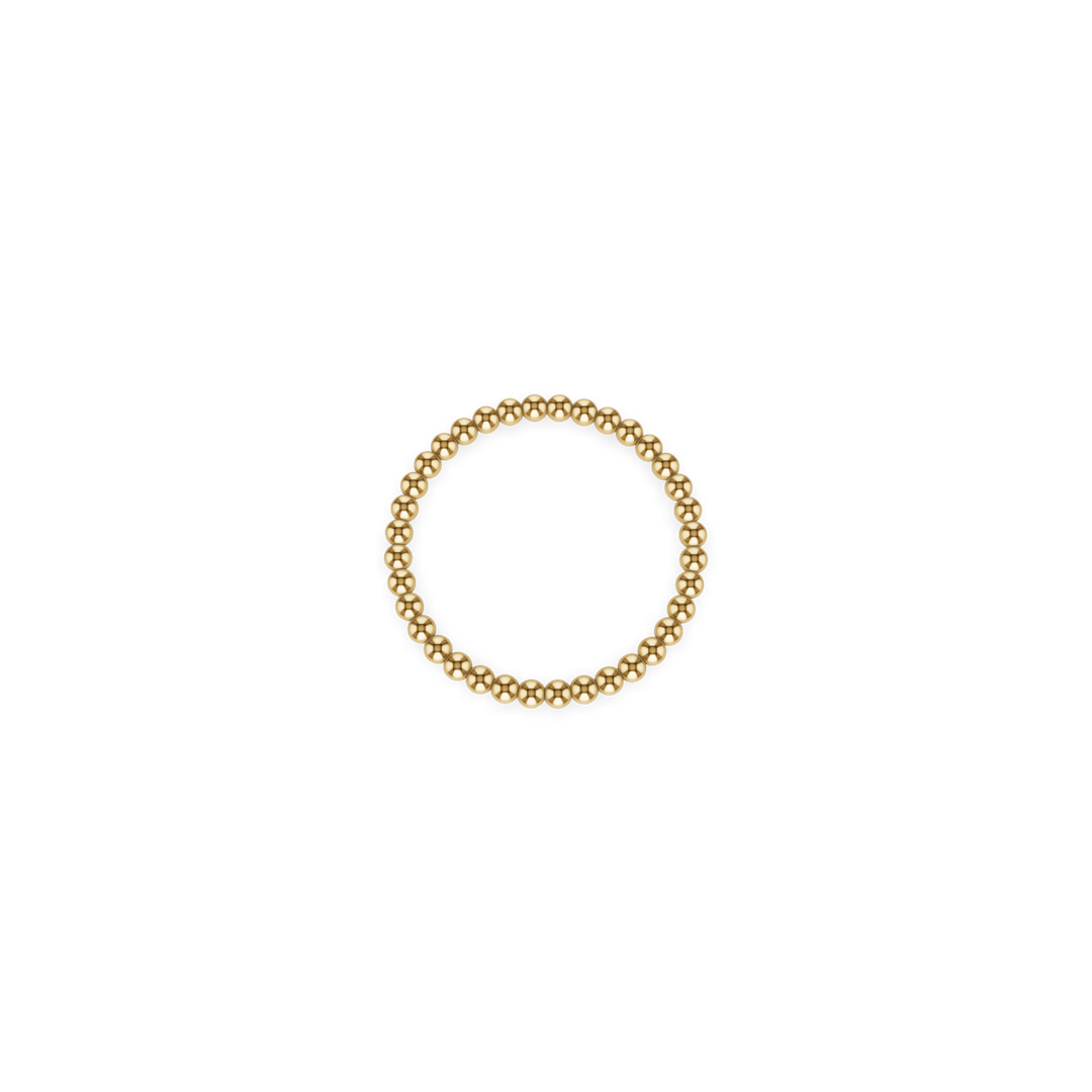 2mm gold ball ring