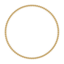 2mm gold ball bracelet