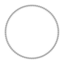2MM Silver Ball Bracelet